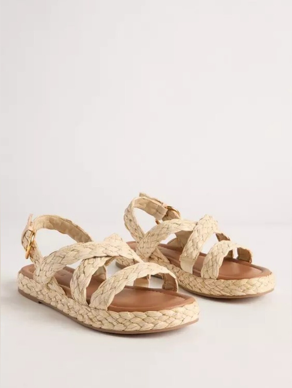 Torrid 10.5 Criss-cross Flatform Sandals NWOT
